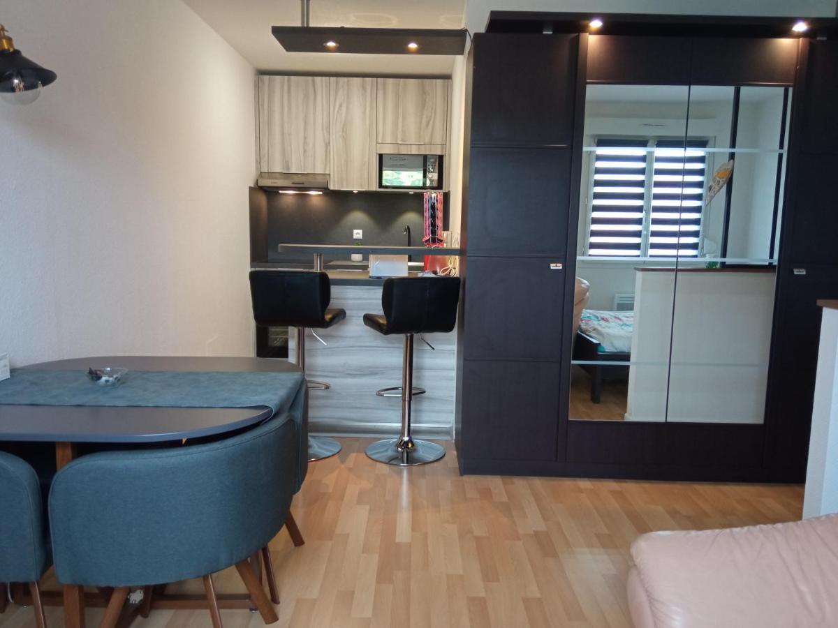 Charmant Studio Classe 3 Etoiles Au Coeur De นีเดอร์บรอนน์-เลส์-แบ็งส์ ภายนอก รูปภาพ