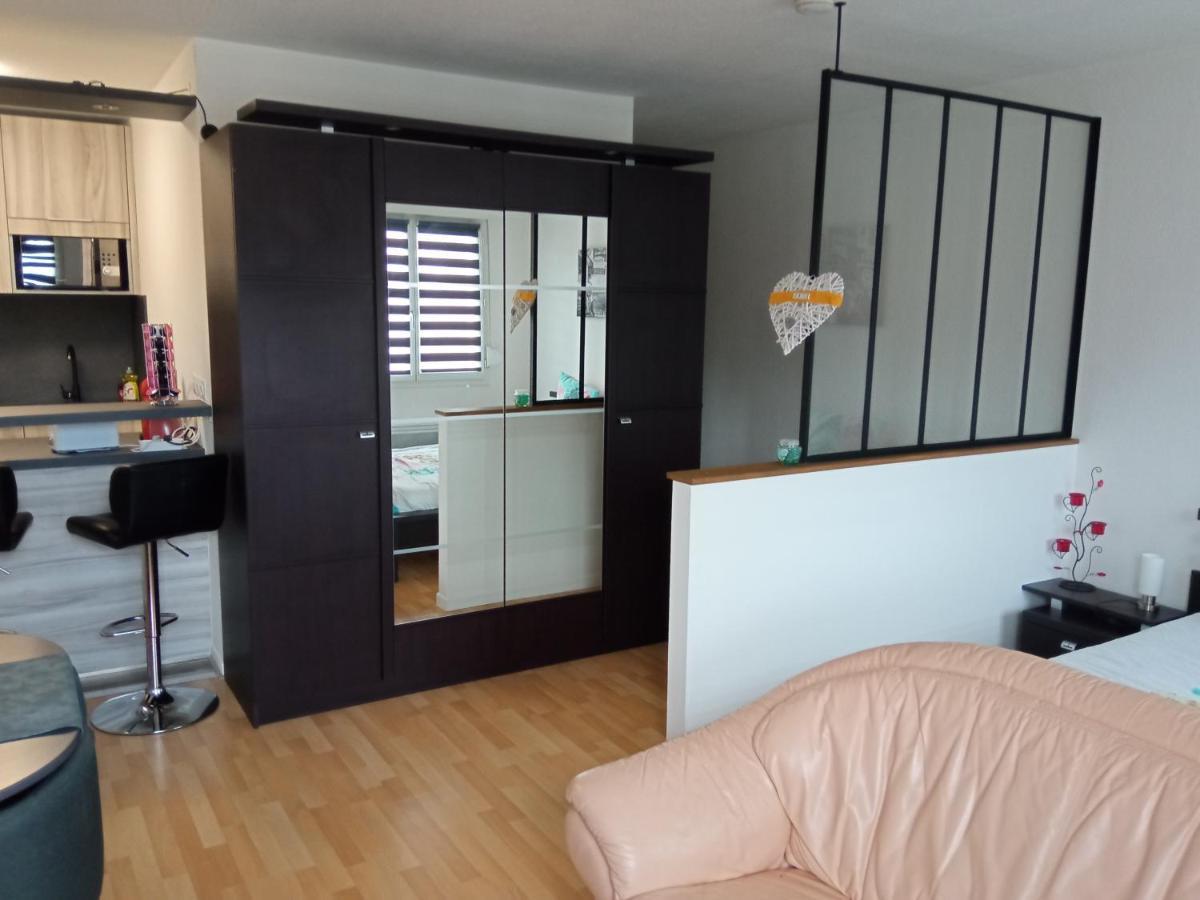 Charmant Studio Classe 3 Etoiles Au Coeur De นีเดอร์บรอนน์-เลส์-แบ็งส์ ภายนอก รูปภาพ